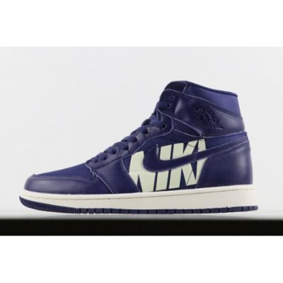 Nike Erkek Air Jordan 1 High Og Beyaz / Obsidian Basketbol Ayakkabısı Türkiye - 2XTZ6DUI